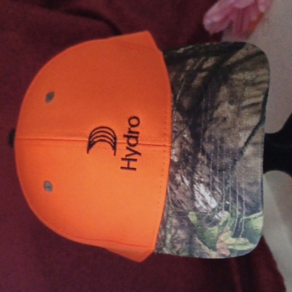 Hydro Orange and Camouflage Cap - Picture 2 of 8